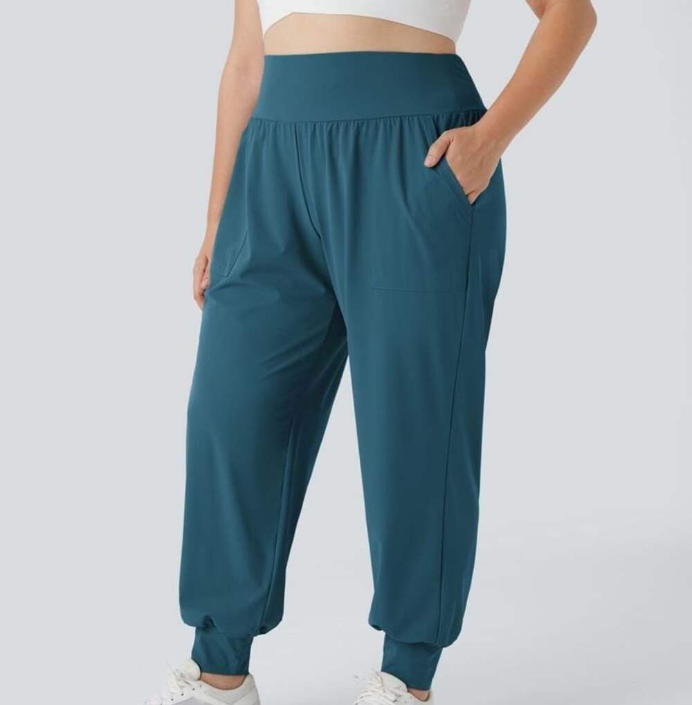 NEW Halara High Waisted Plain Pocket Yoga Jogger Size L
